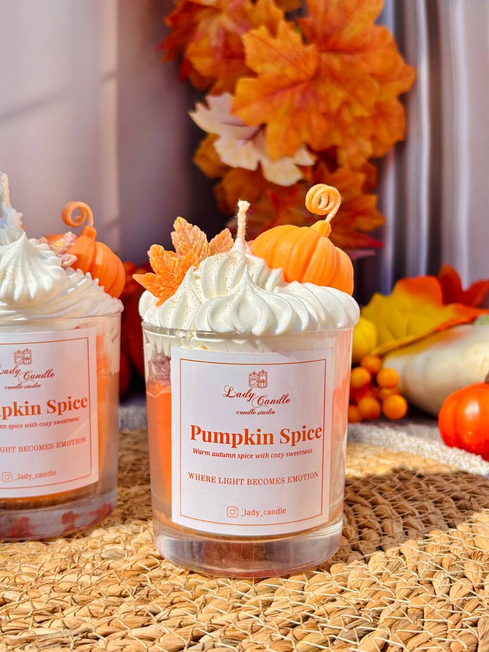 Ароматизована свіча Pumpkin