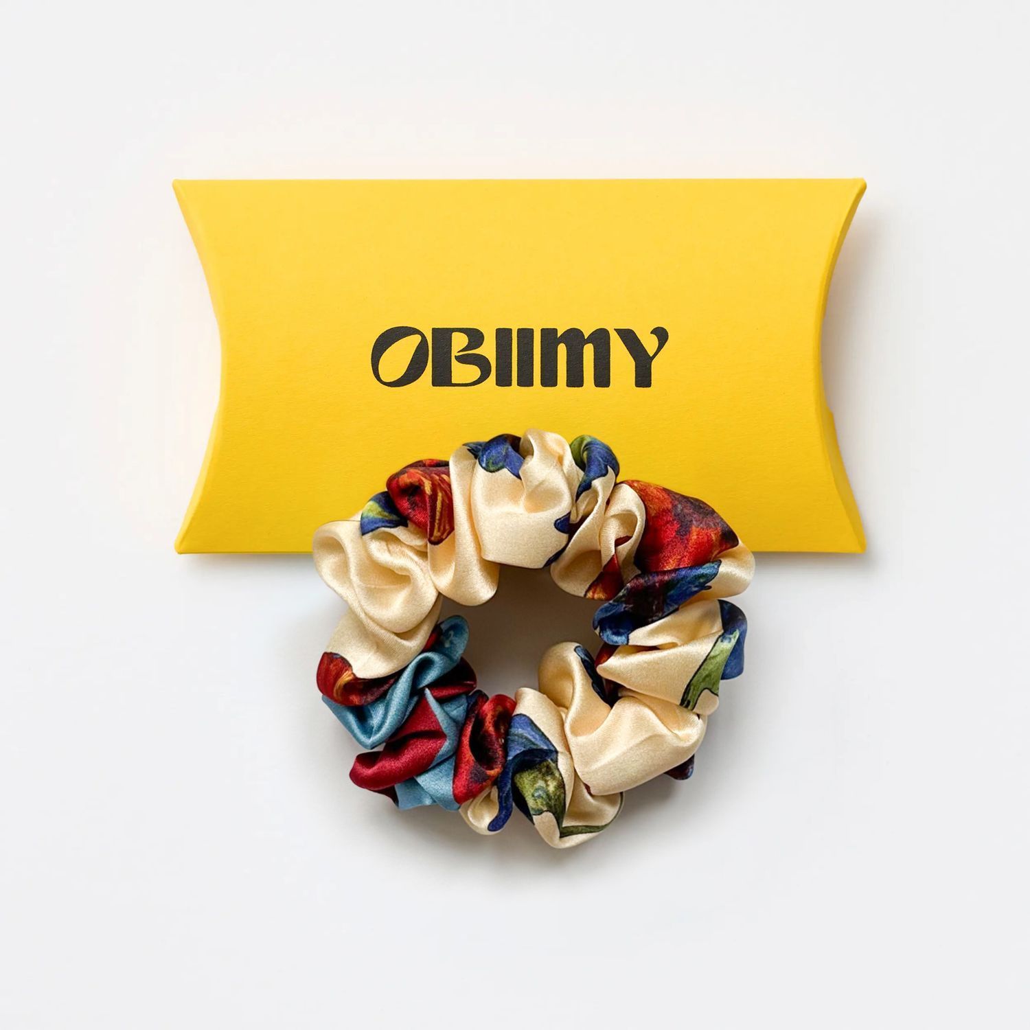 Шовкова резинка для волосся «Закоханість» від Obiimy