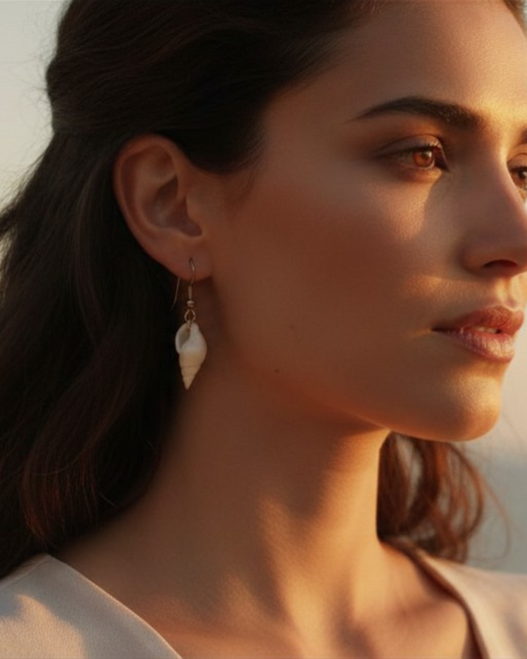 Single Shell Earrings