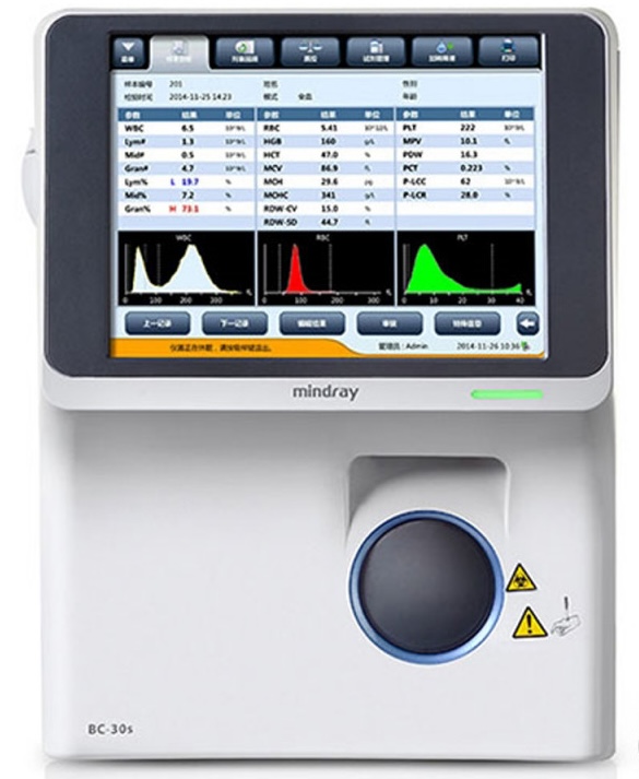 Аналізатор гематологічний автоматичний Mindray BC-30s