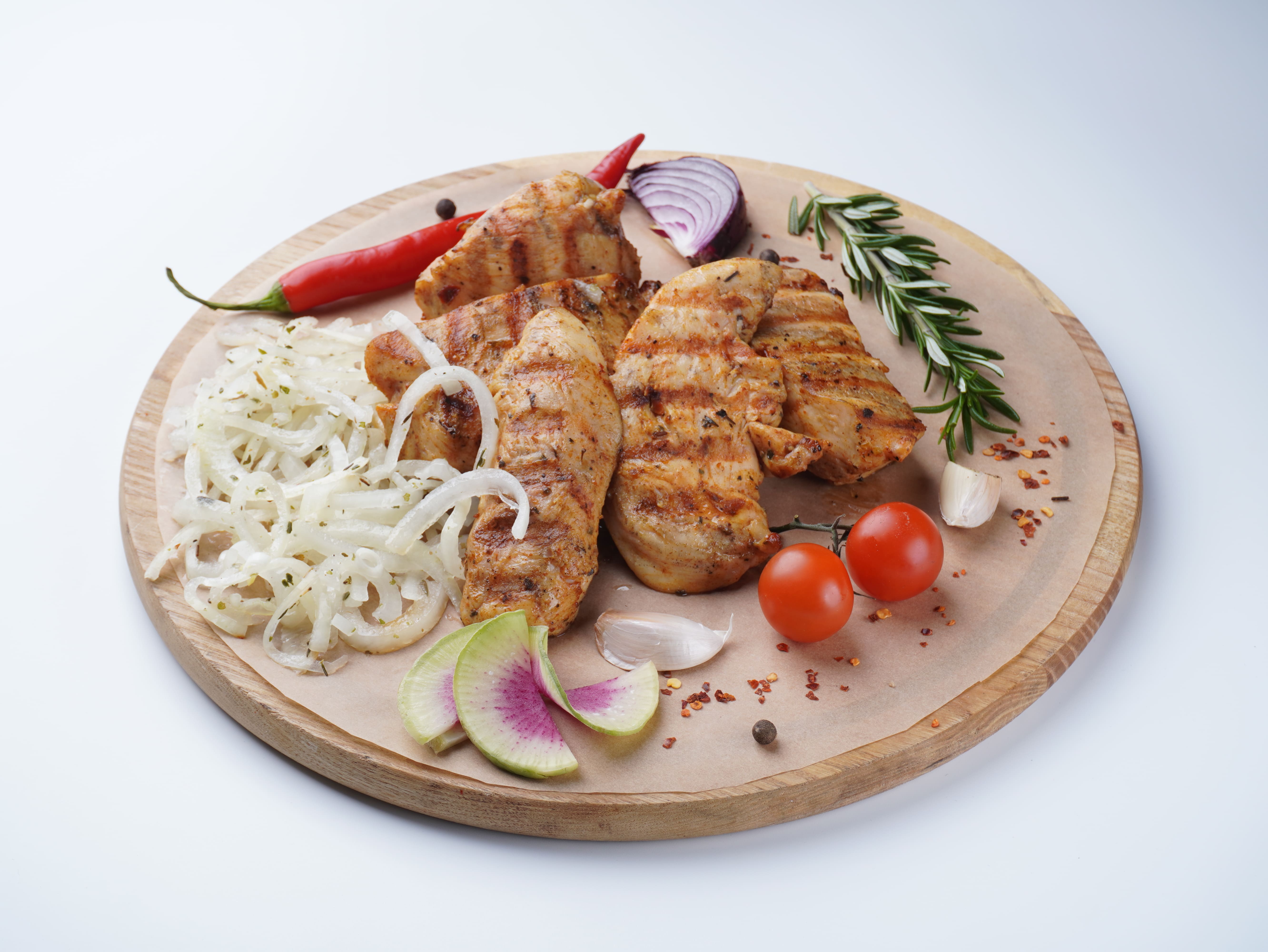 Шашлик з курячого філе (100 грам)