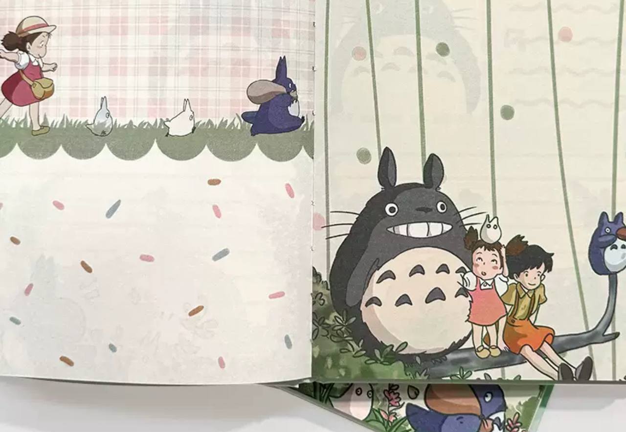 Щоденник блокнот Мій сусід Тоторо, Totoro, тверда обкладинка