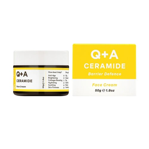 Захисний крем для обличчя з керамідами Q+A Ceramide Barrier Defence Face Cream 50 мл ⠀