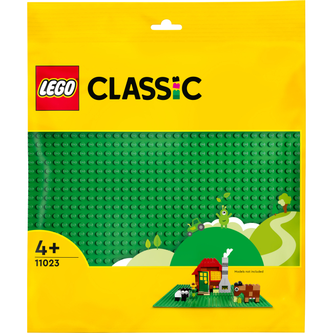 Конструктор LEGO Classic Базова пластина зеленого кольору (11023)