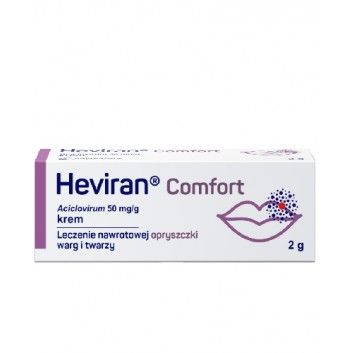 Heviran Comfort крем 50мг/г для застосування при герпесі - 2 г