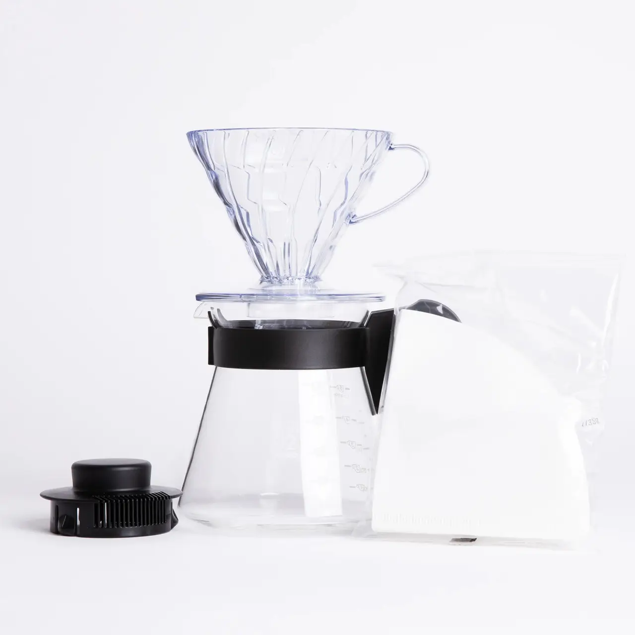 Набір HARIO V60 CRAFT: Пуровер, сервер та фільтри (40 шт)