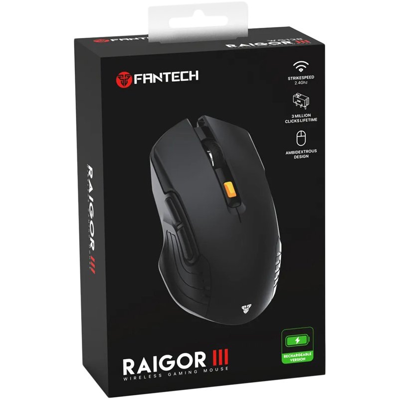 Бездротова миша Fantech WG12R Raigor III Black