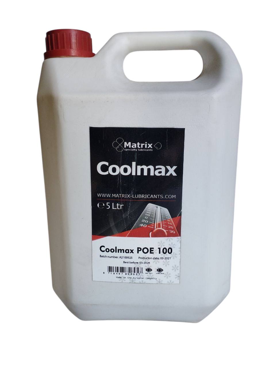 POE 100 5л Синтетичне масло холодильне Matrix Coolmax
