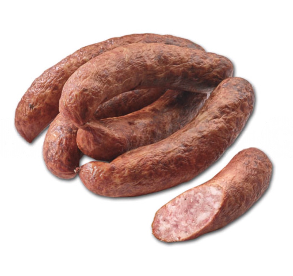🇵🇱 "MADEJ WROBEL" Salchicha ahumada Myśliwska, 1 kg.