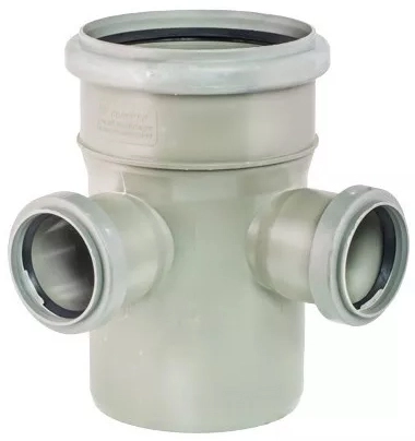 Хрестовина двоплощинна Valsir HTED Ø100/50/50х67°