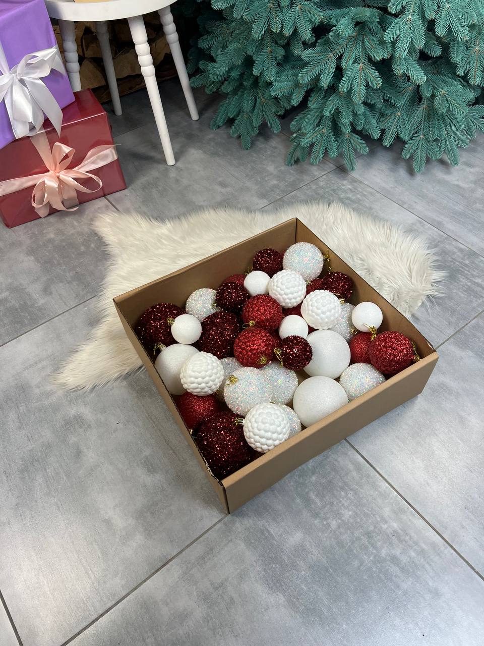 Подарунковий набір «Блиск» - БОРДОВИЙ 🌶️