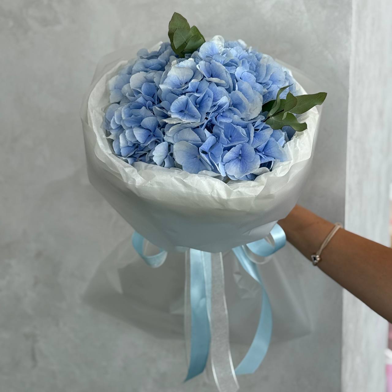Букет комплімент із гортензії