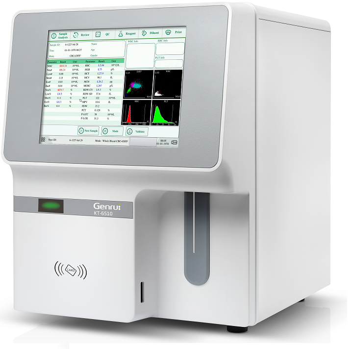 KT-6610 Гематологічний аналізатор 5-DIFF GENRUI