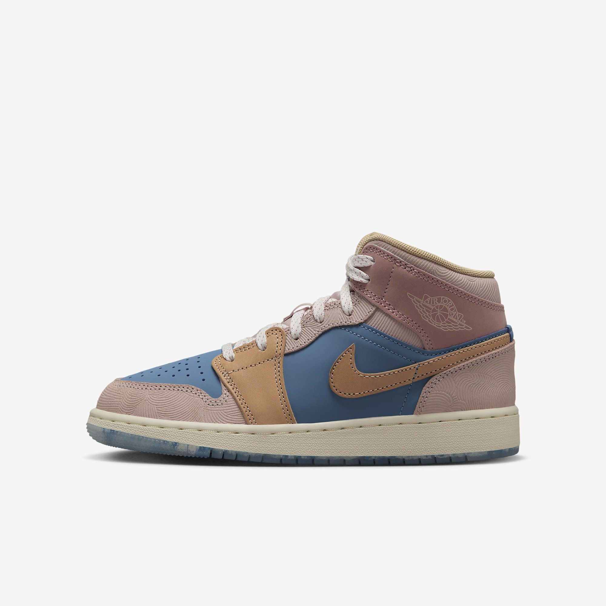 Кросівки жіночі Jordan 1 Mid Gs “Zen”