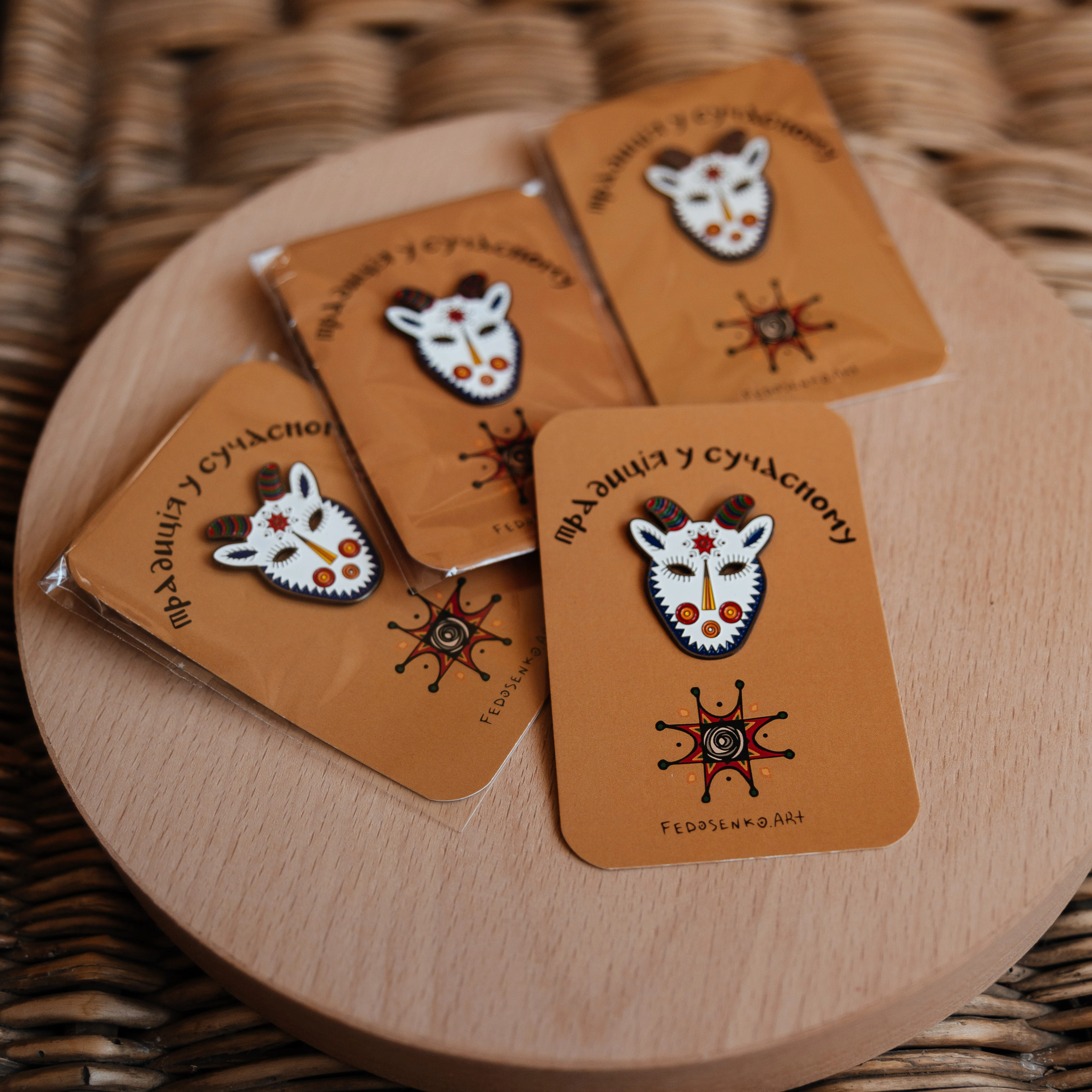 Пін Металевий Коза