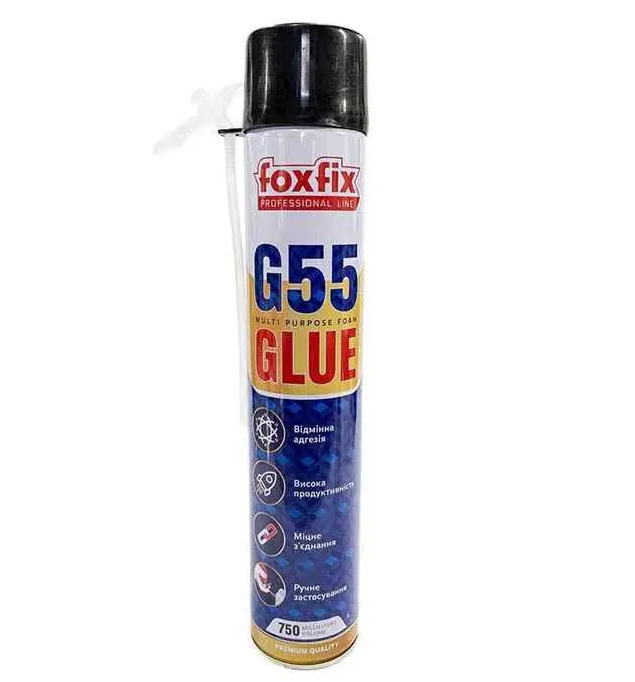 Піна-клей Ручна FOXFIX 55л 700гр (12шт/ящ)