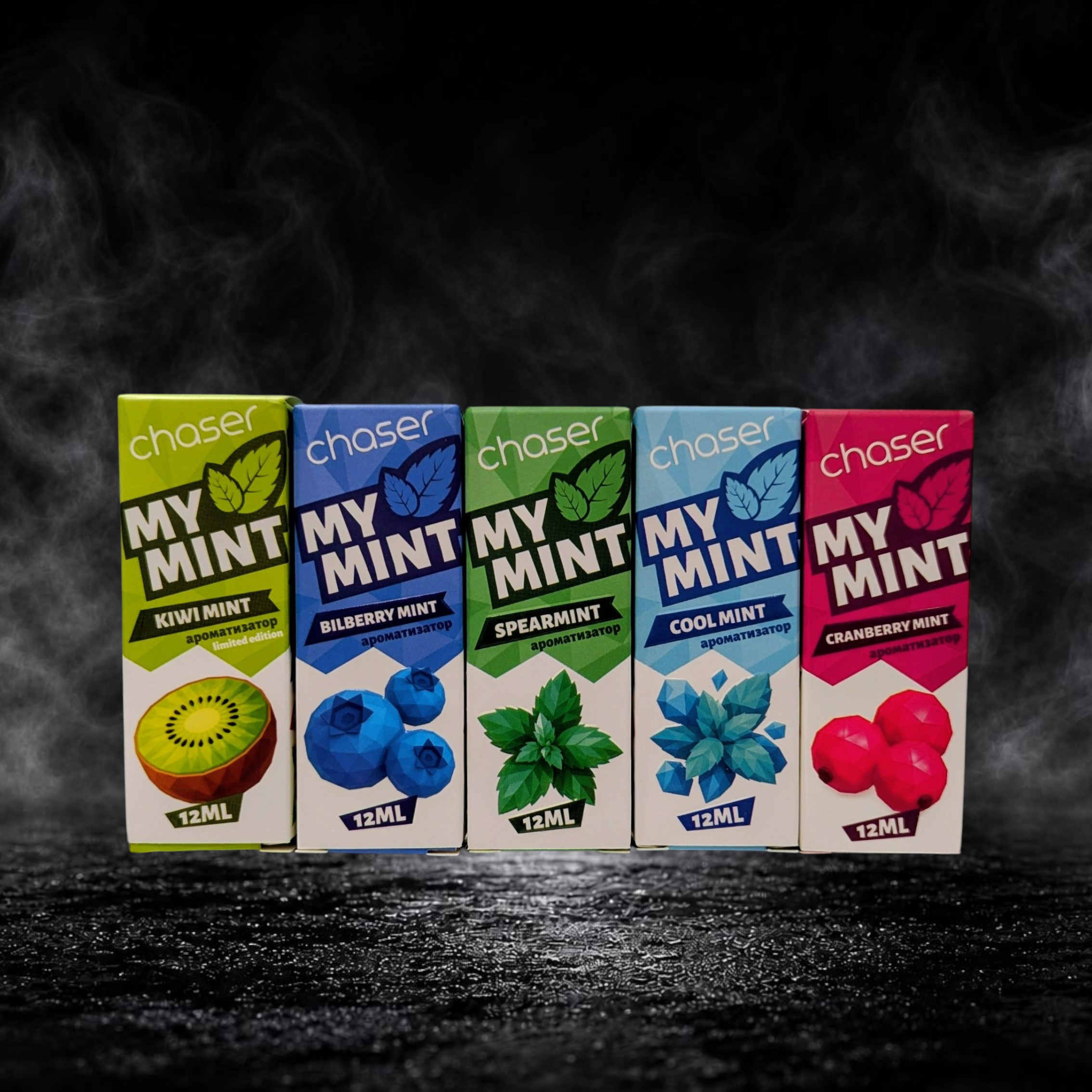 Ароматизатор CHASER My Mint 12ml.