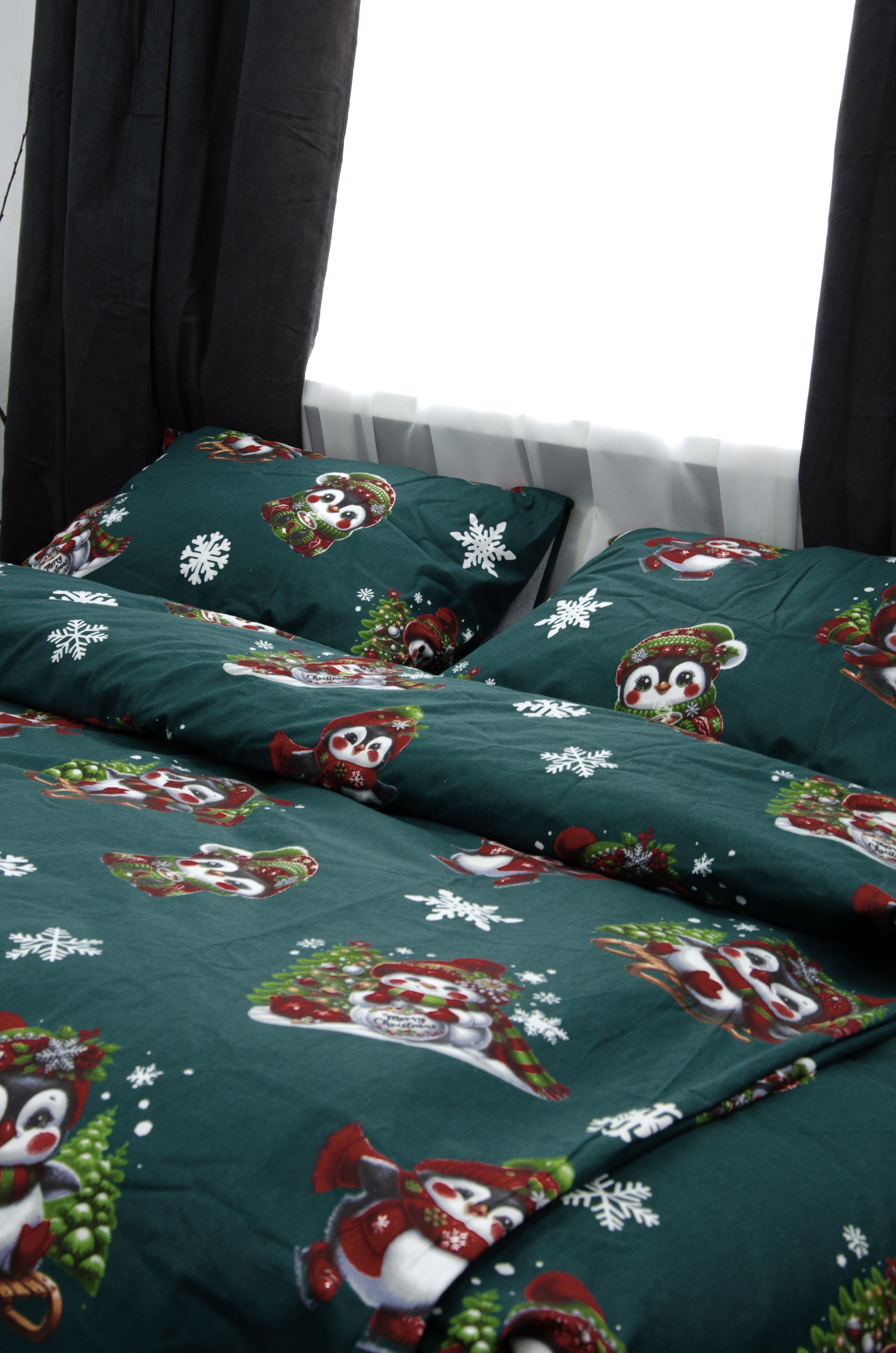 Постільний комплект Байка "Веселі канікули (зелені)"