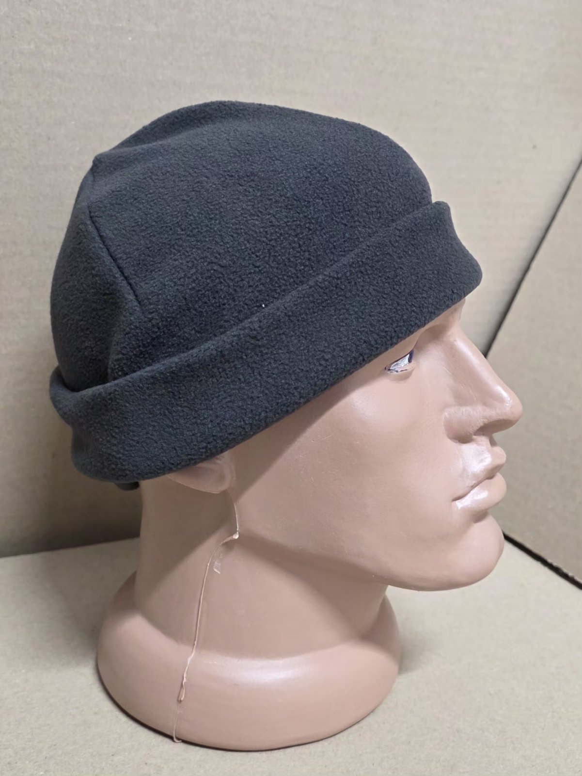 Флісова зимова тепла шапка для чоловіків