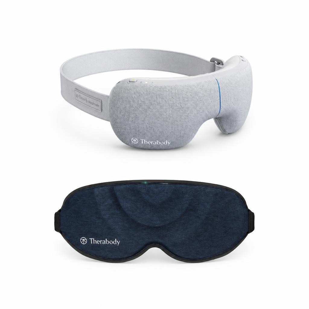 Комплект Розумні масажні окуляри для очей SmartGoggles 1 покоління + Маска для очей з вібрацією для сну SleepMask