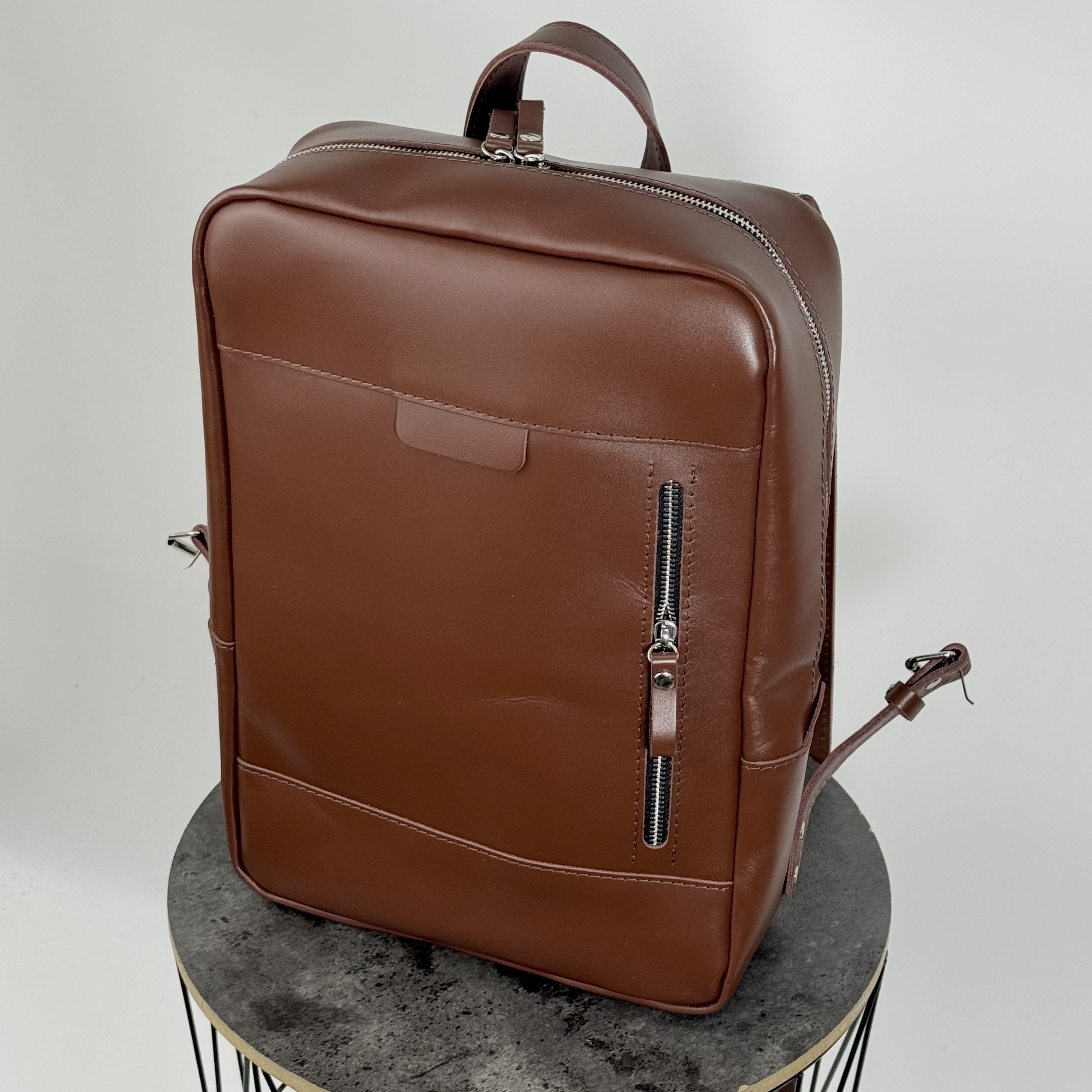 Рюкзак Fox з натуральної шкіри