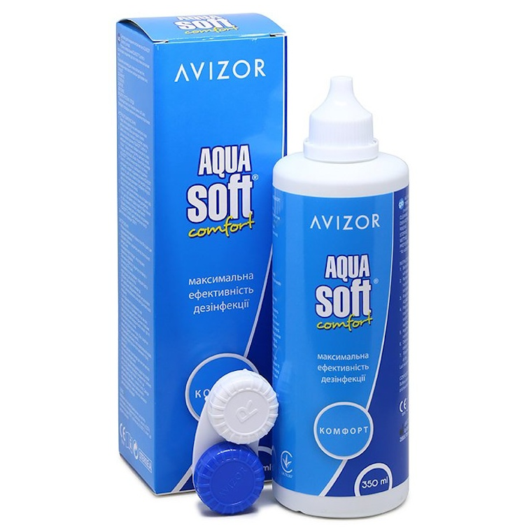 РОЗЧИН ДЛЯ КОНТАКТНИХ ЛІНЗ AVIZOR AQUA SOFT COMFORT