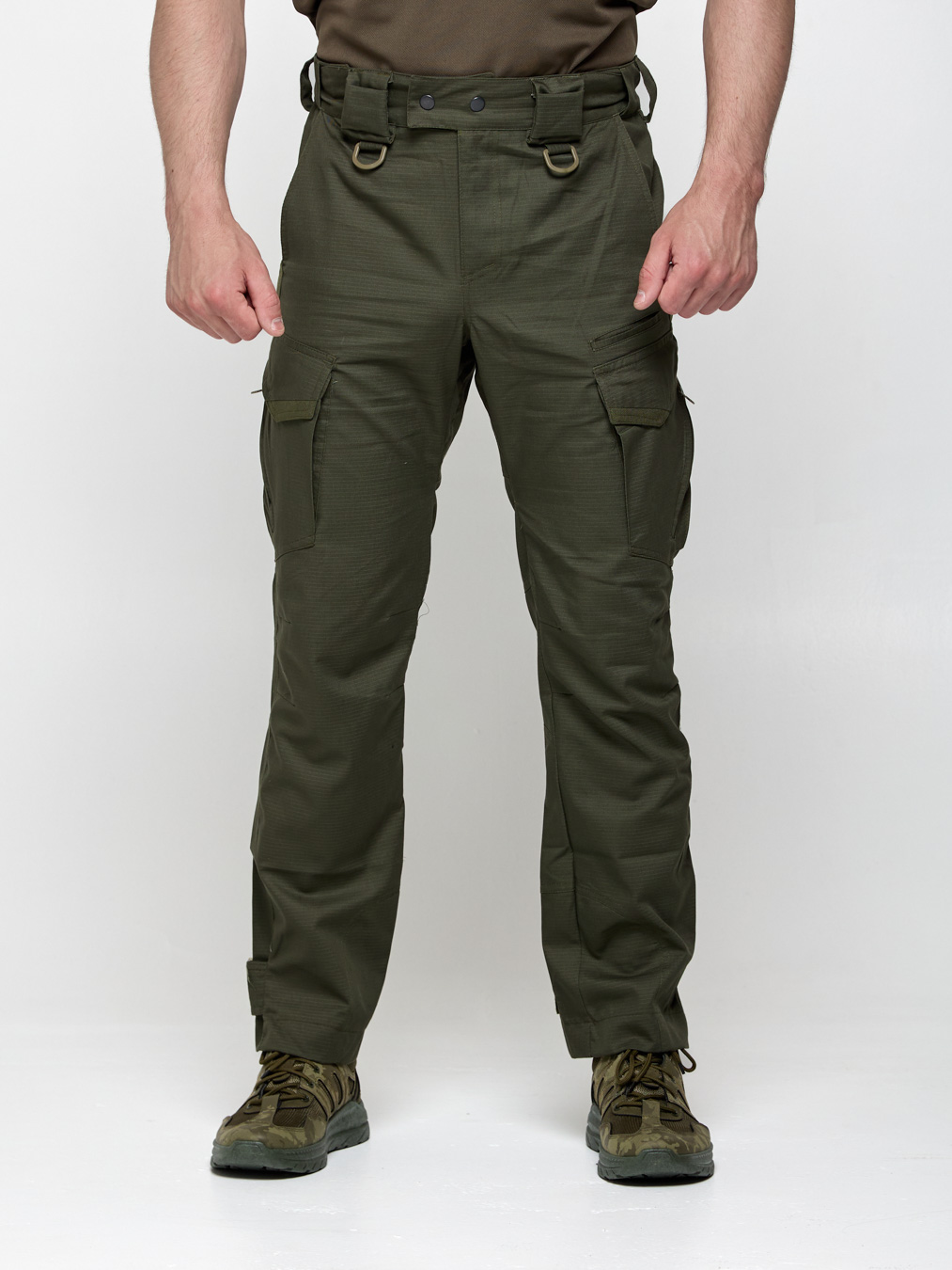 Тактичні штани чоловічі UKM Агресор олива