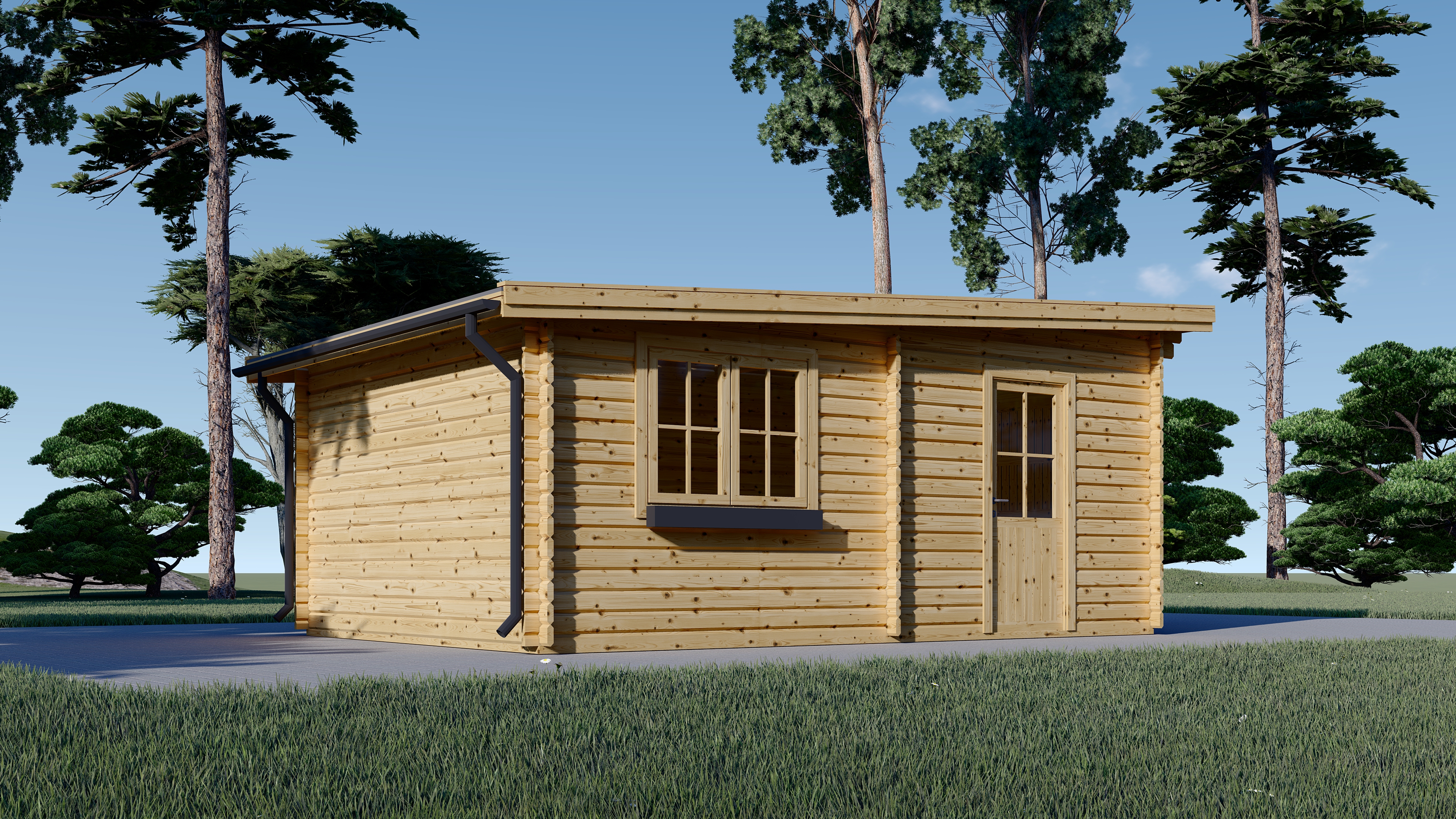 Garaje de madera Hanoy 3.6x5.4