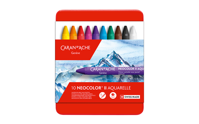 Коробка з 10 пастелей NEOCOLOR™ II