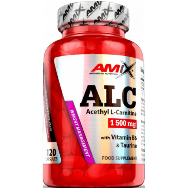 Amix ALC - with Taurine & Vitamin B6 - 120 капс