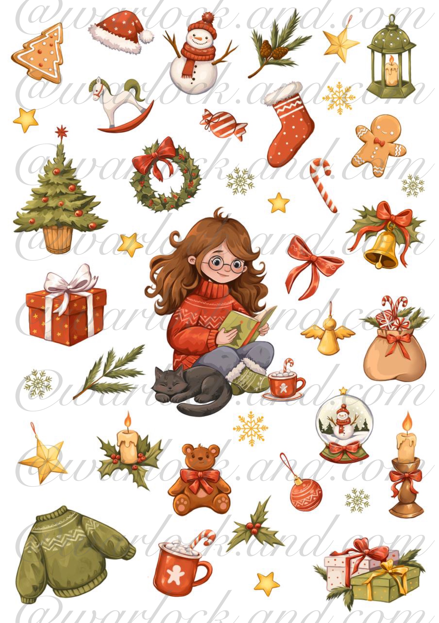 Стікерпак Новорічний