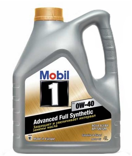 Моторна олива 0W40 MOBIL 1 FS, 4л.