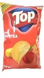 Картопляні чіпси Top з перцем 150 г