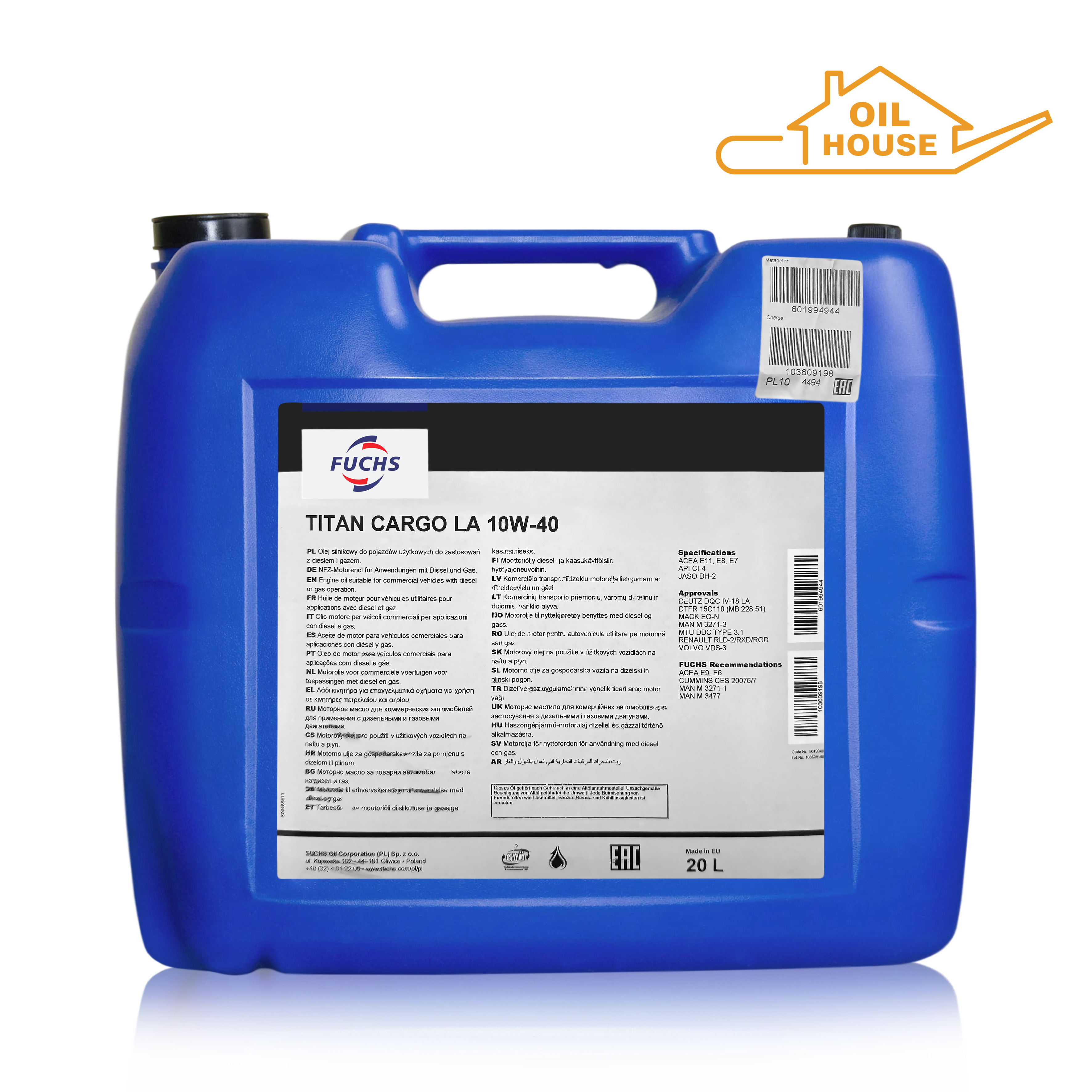 TITAN CARGO LA SAE 10W-40
