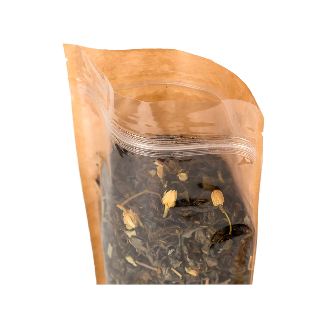 Дой-пакет 100х170 (50 гр), крафт+прозорий, упаковка 100шт, 011900025