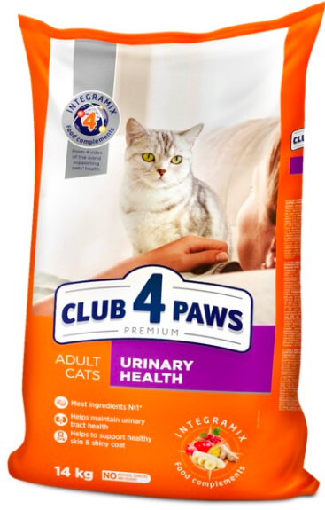 Клуб 4 лапи Premium сухий урінарій для котів 14,0 кг