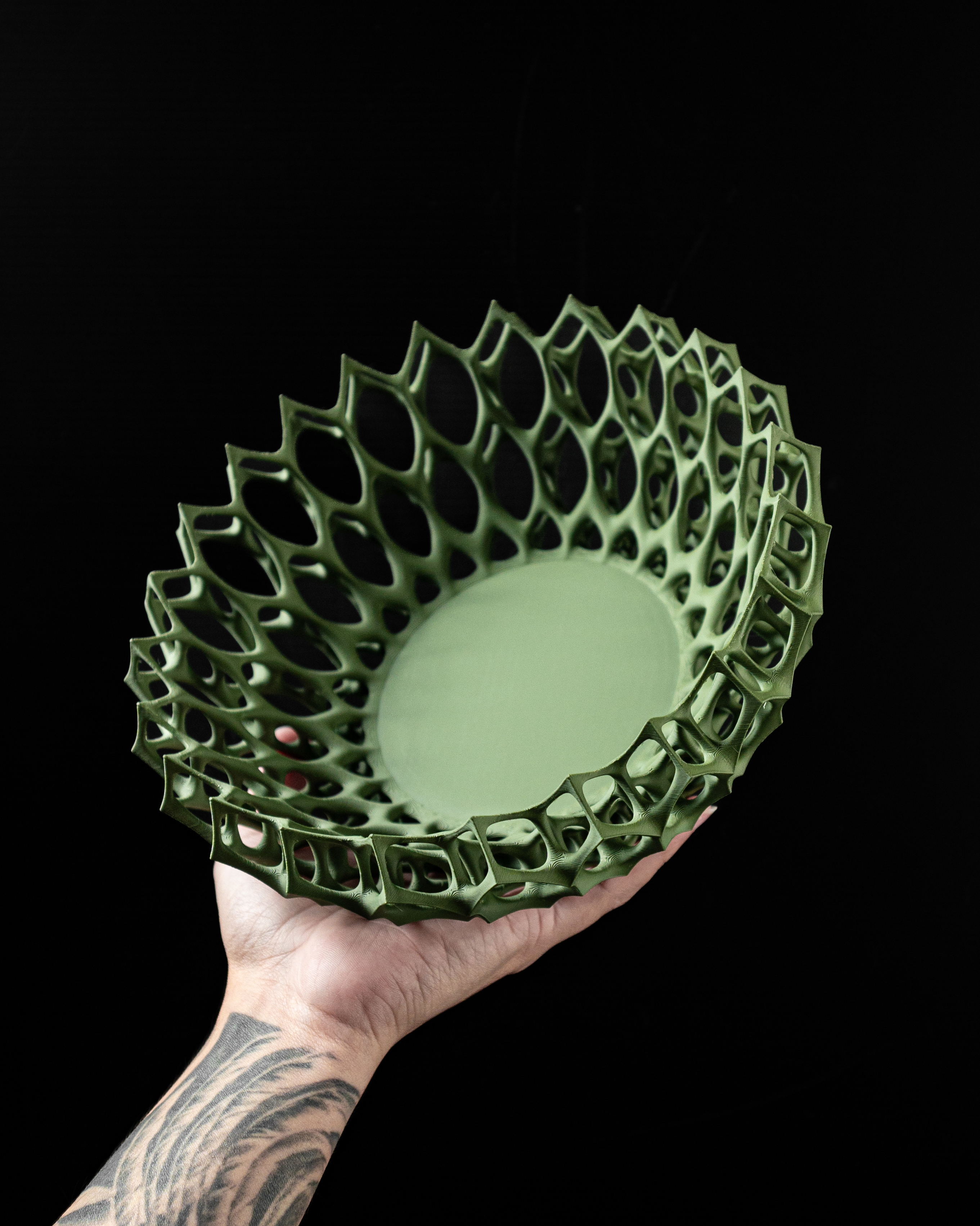 Invader Catch-all Bowl – Large Eco-Friendly 3D Printed Bowl