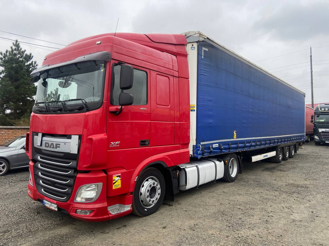 DAF XF 460 FT 2015 x KRONE SD 2016 MEGA