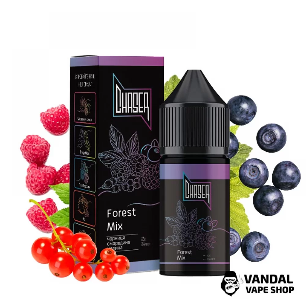 РІДИНА Chaser Black 30 мл 50 мг Forest Mix (Лісовий Мікс)