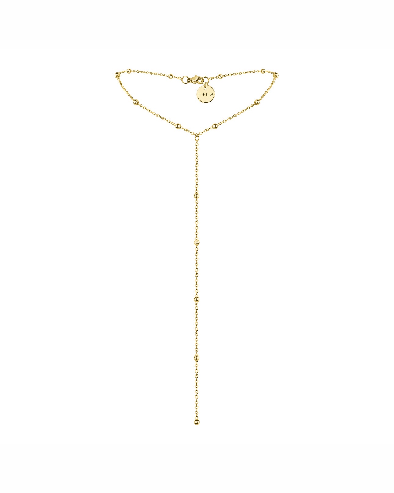 MINIMAL necklace golden