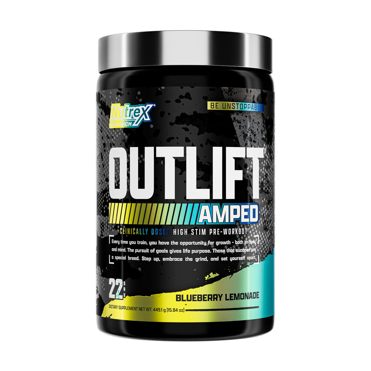 Outlift Amped 449.1g Blueberry Lemonade