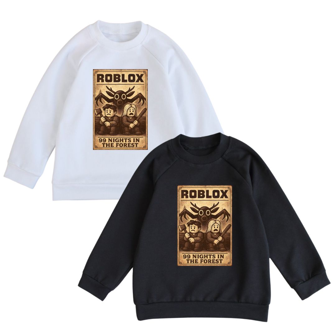 Світшот з принтом 99 Nights in The Forest 99 Ночей у Лісі