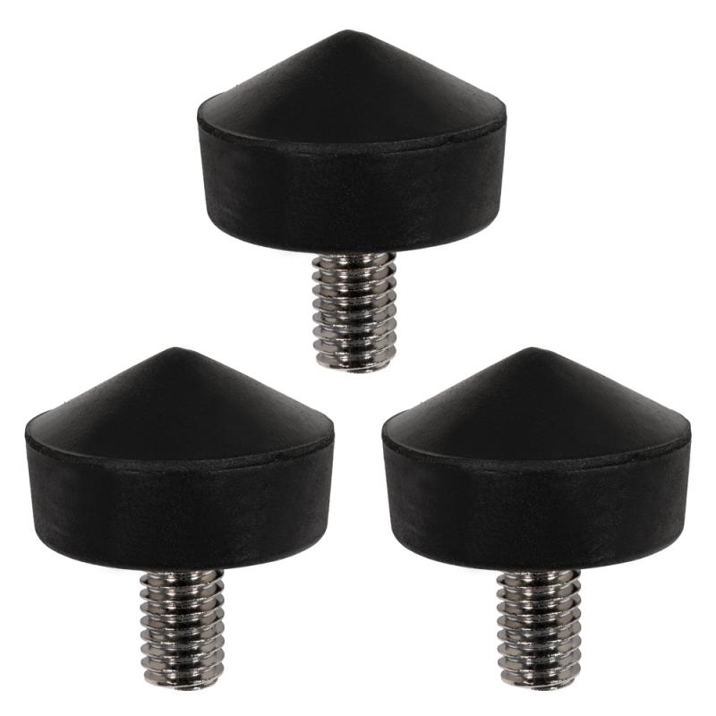 SET OF 3 RUBBER FEET FOR CARBON TRIPOD