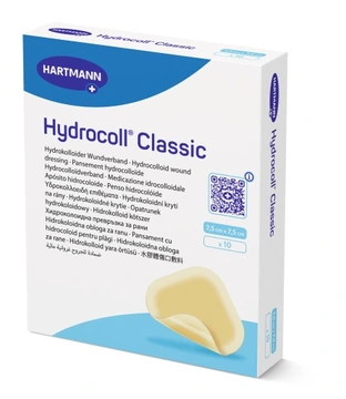 10шт.Hydrocoll Classic(гідроколл) гідроколоїдний пластир 10×10см
