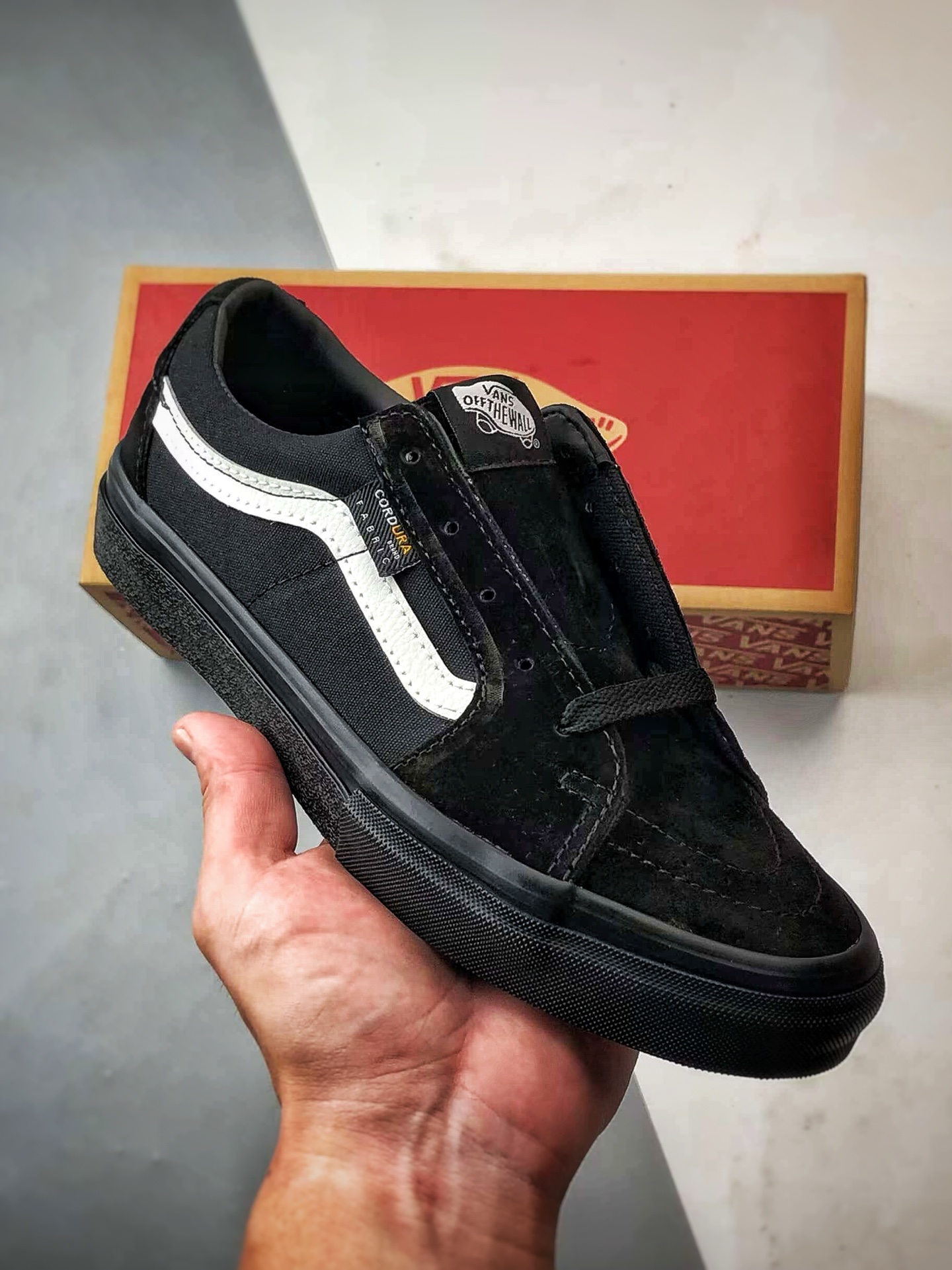 Vans Sk8-Low Black Warrior Vans VN0A5KXDBLA