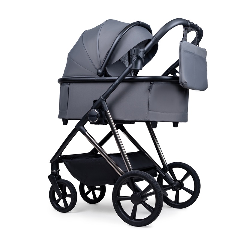 КОЛЯСКА 2В1 NINOS AMOR DEEP GREY