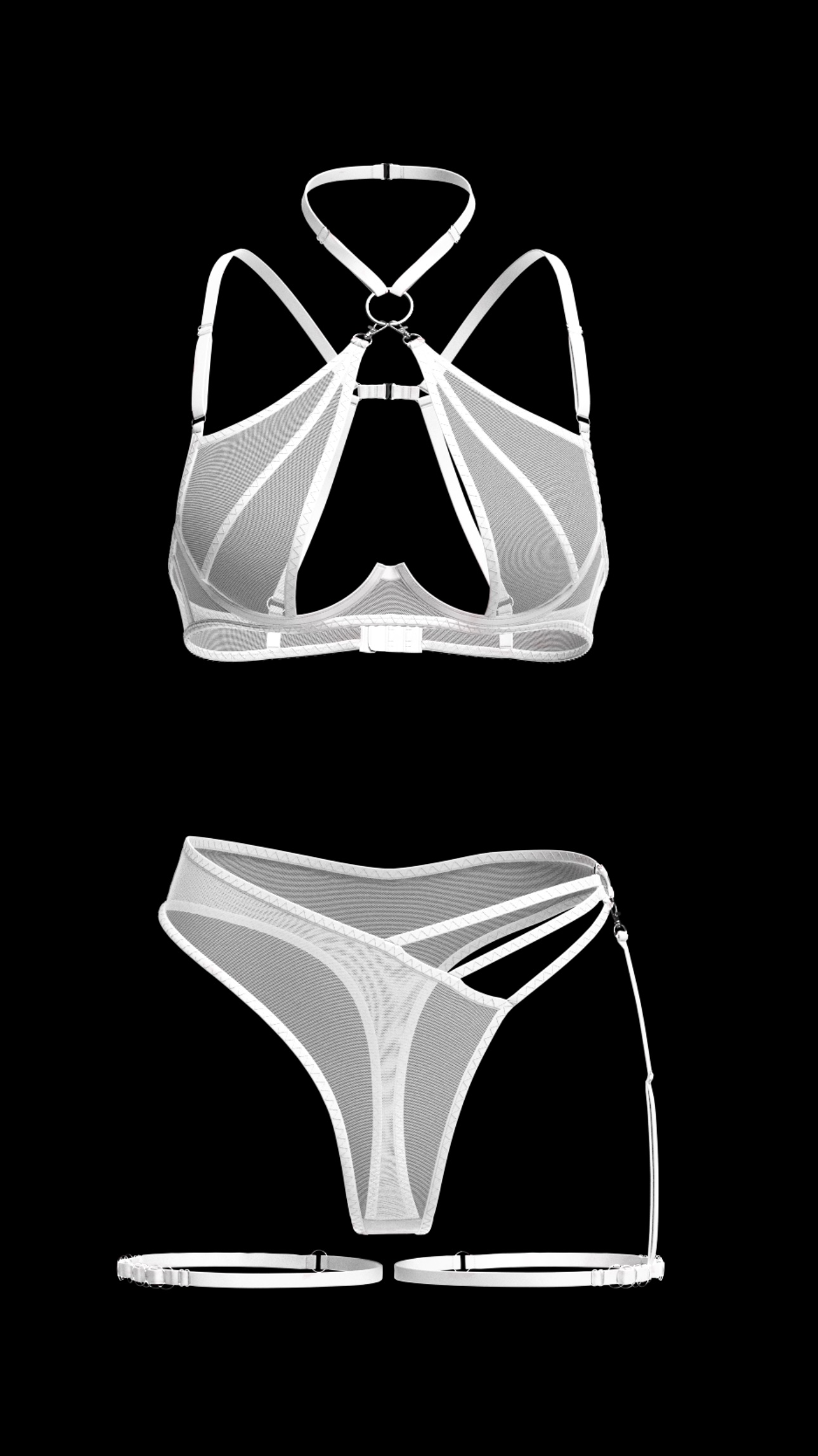 Комплект білизни Rythm Set white