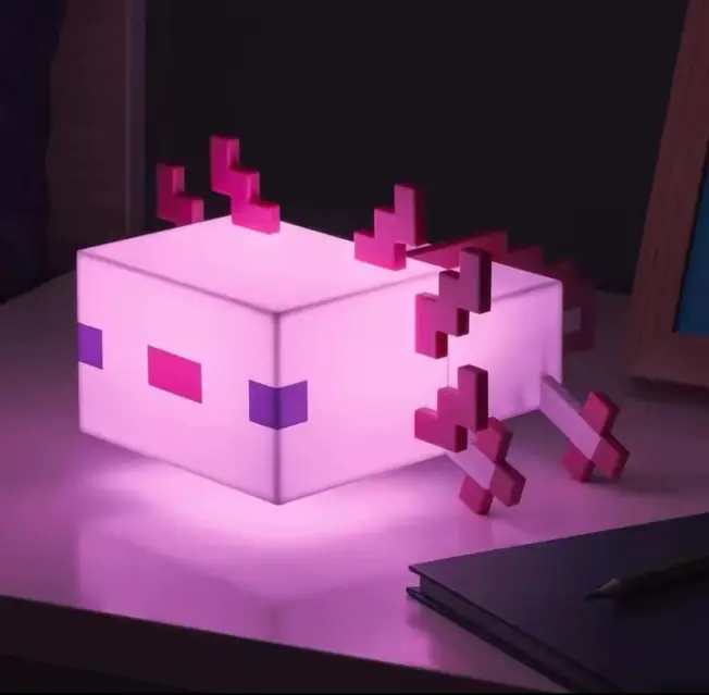 Нічник Minecraft Axolotl Light