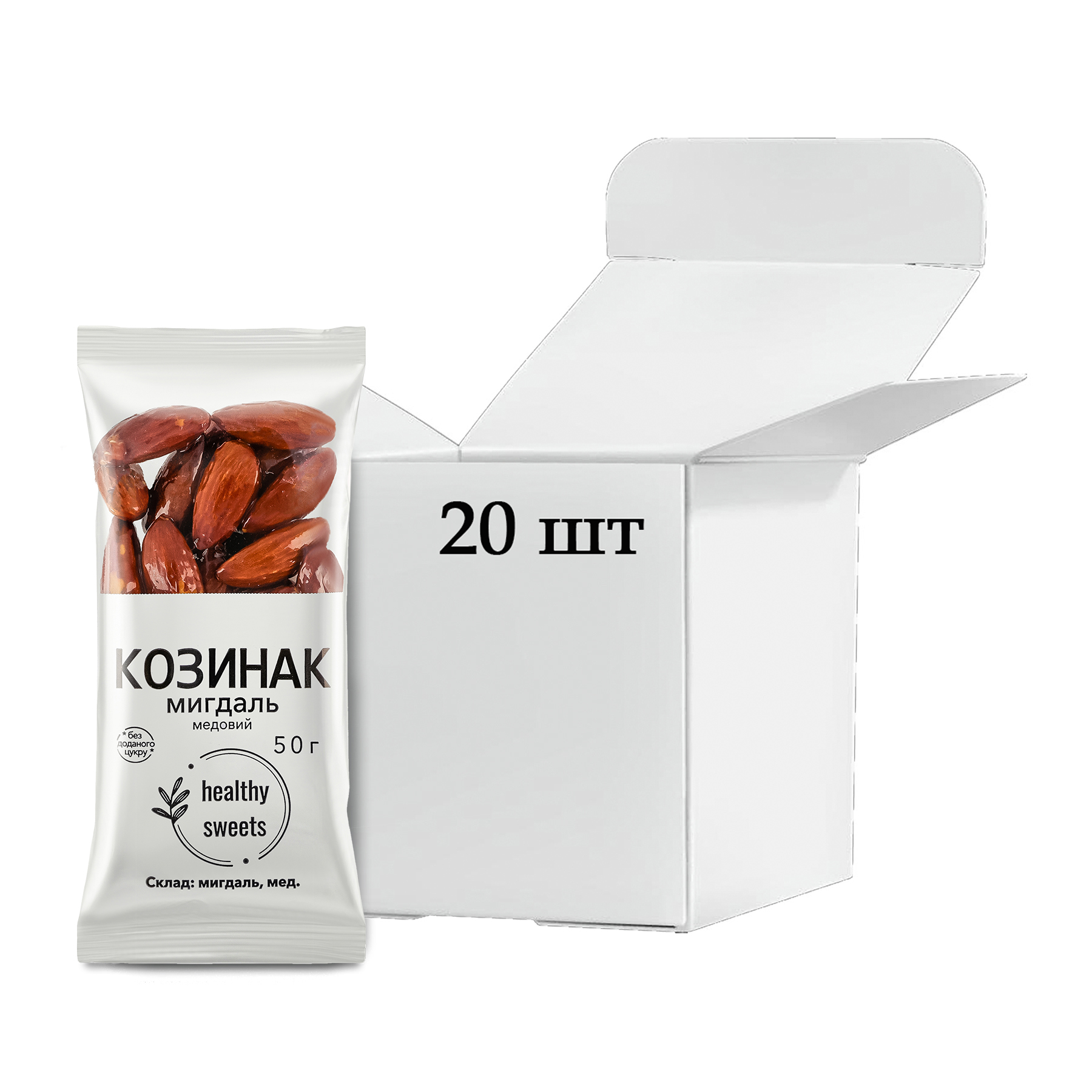 Козинак Мигдаль 50 г Бокс 20 шт
