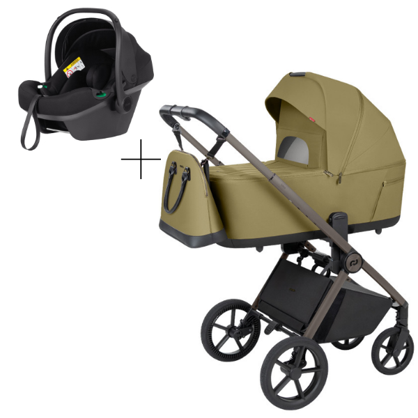 Коляска CARRELLO Ultra CRL-6556 3в1 Clover Green
